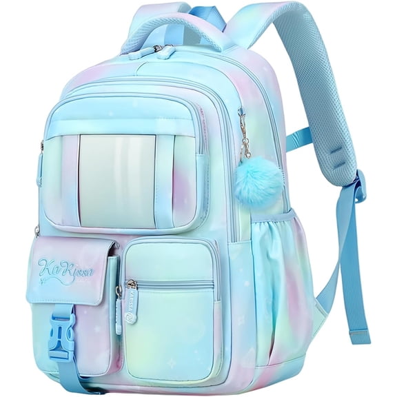 Backpack for All Age Cute Schoolbag Bookbag Pack Bag for anyone Bag Blue Back Pack