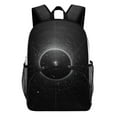 thumbnail image 1 of Backpack for Cosmic Web Glowing Central Light Bookbag Durable Student Teenager Sturdy Lightweight Waterproof, 1 of 5