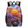 thumbnail image 1 of Backpack for Fantasy Blue Flower Butterfly Bookbag Durable Student Teenager Sturdy Lightweight Waterproof, 1 of 5