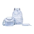 thumbnail image 1 of Backpack for Girls 3PCS Star Prints School Backpacks with Lunch Box Pencil Case Kids Backpack, 1 of 5
