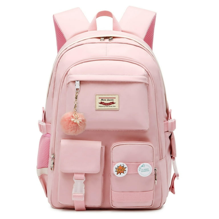 Casual Cute Backpack Fashion Women's Backpack Solid Color School Bag Girl  School Backpack Stylish and Durable (Color : Beige) : : Clothing,  Shoes & Accessories