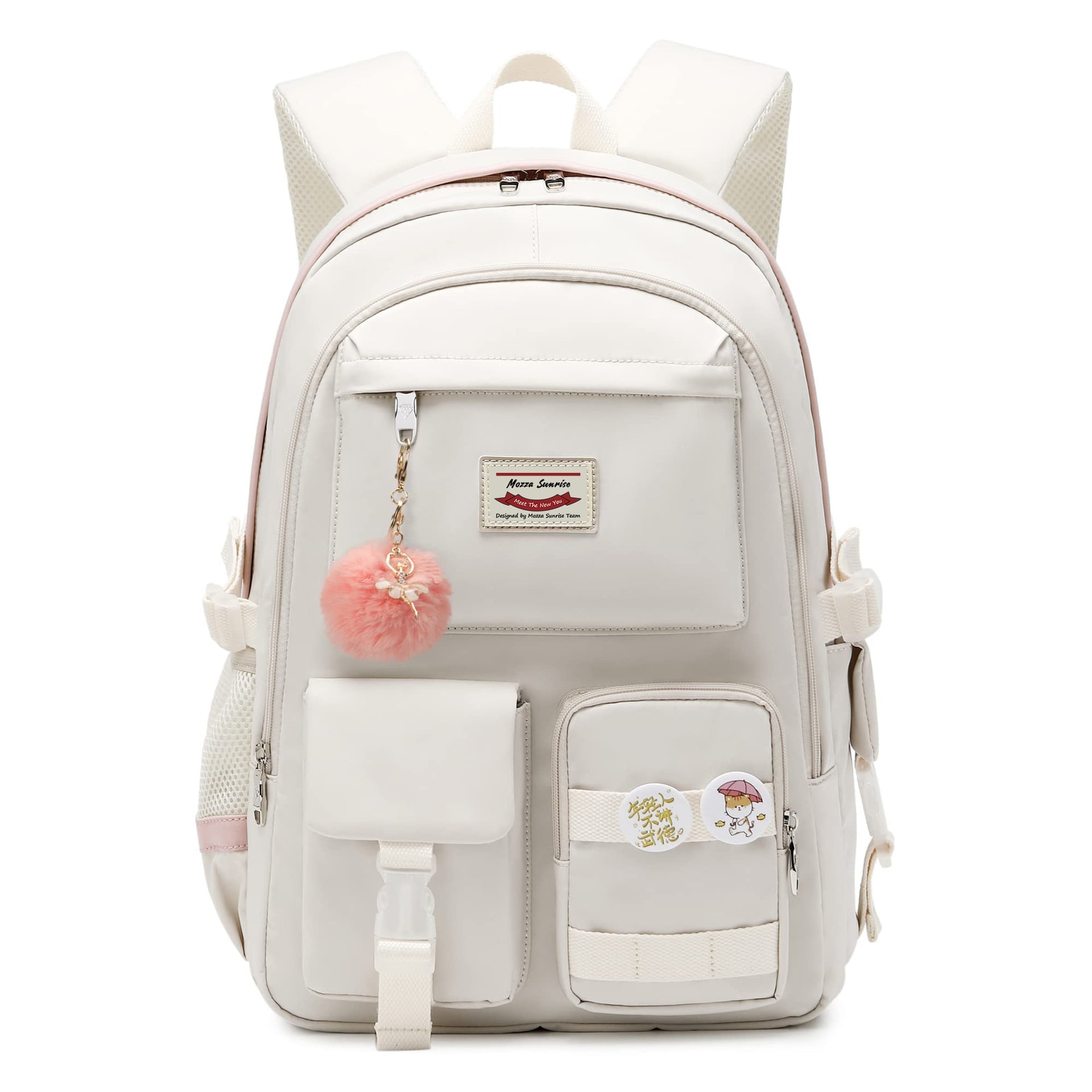 Flipkart.com | KEKEMI Cotton Canvas Backpack School Bag Student Backpack  Women Travel bag Waterproof Backpack - Backpack
