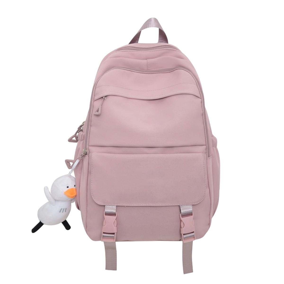3-Piece School Backpack Set For Girls & Women - Waterproof Laptop Bag, Beige Khaki, Fits Up To 16" Laptop