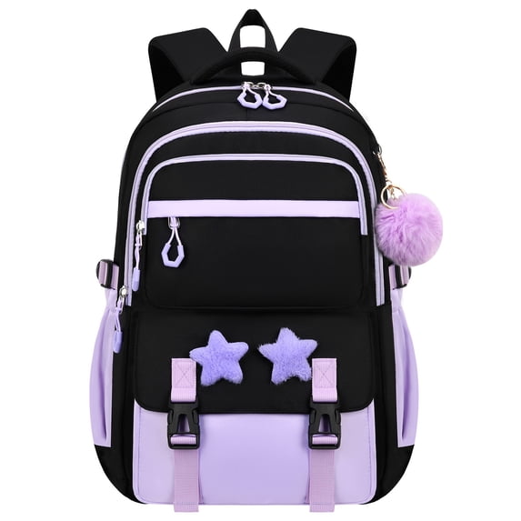 Backpack for Girls, Cute Girls Backpack with Lunch Bag Pencil Case | 3PCS School Bookbag for Kids Teens School Bag Elementary Preschool Middle School