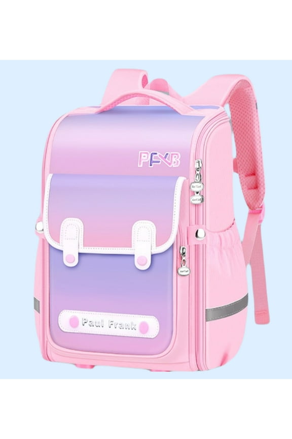 School Backpack for Girls, Girls Backpack, Kids Backpack with Multiple Pockets School Backpack for Primary Elementary - Pink