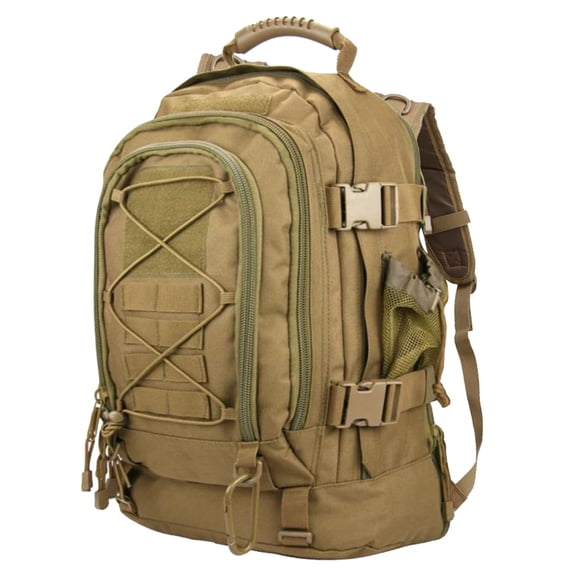 WolfWarriorX Water-Resistant 40 L Backpacking Backpacks, Beige