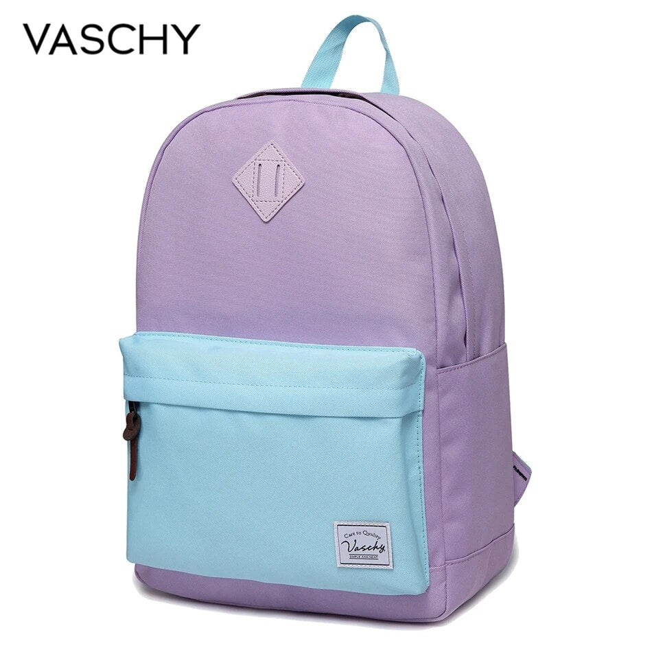 Backpack for Men and Women VASCHY Unisex Classic Water Resistant