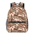 Backpack for School, College, and Travel, Vintage Paisley Lightweight