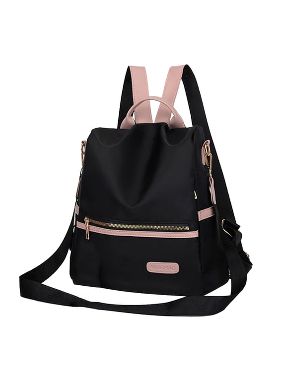Backpack for Travel with Anti-Theft Back Pocket, Multifunctional One or Two Shoulder Ladies Travel Bag, 11.02 x 11.02 x 5.1 in