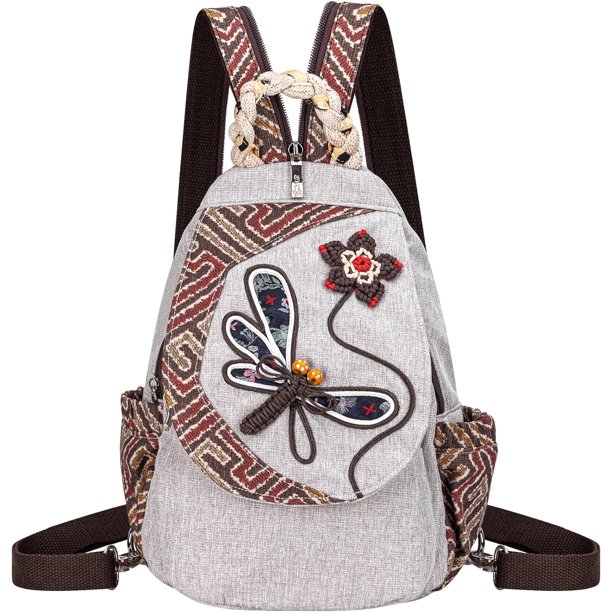 Crossbody/backpack hand woven Bag The Woven Backpack, Handmade Woven Leather Backpack - MILANER main image 4
