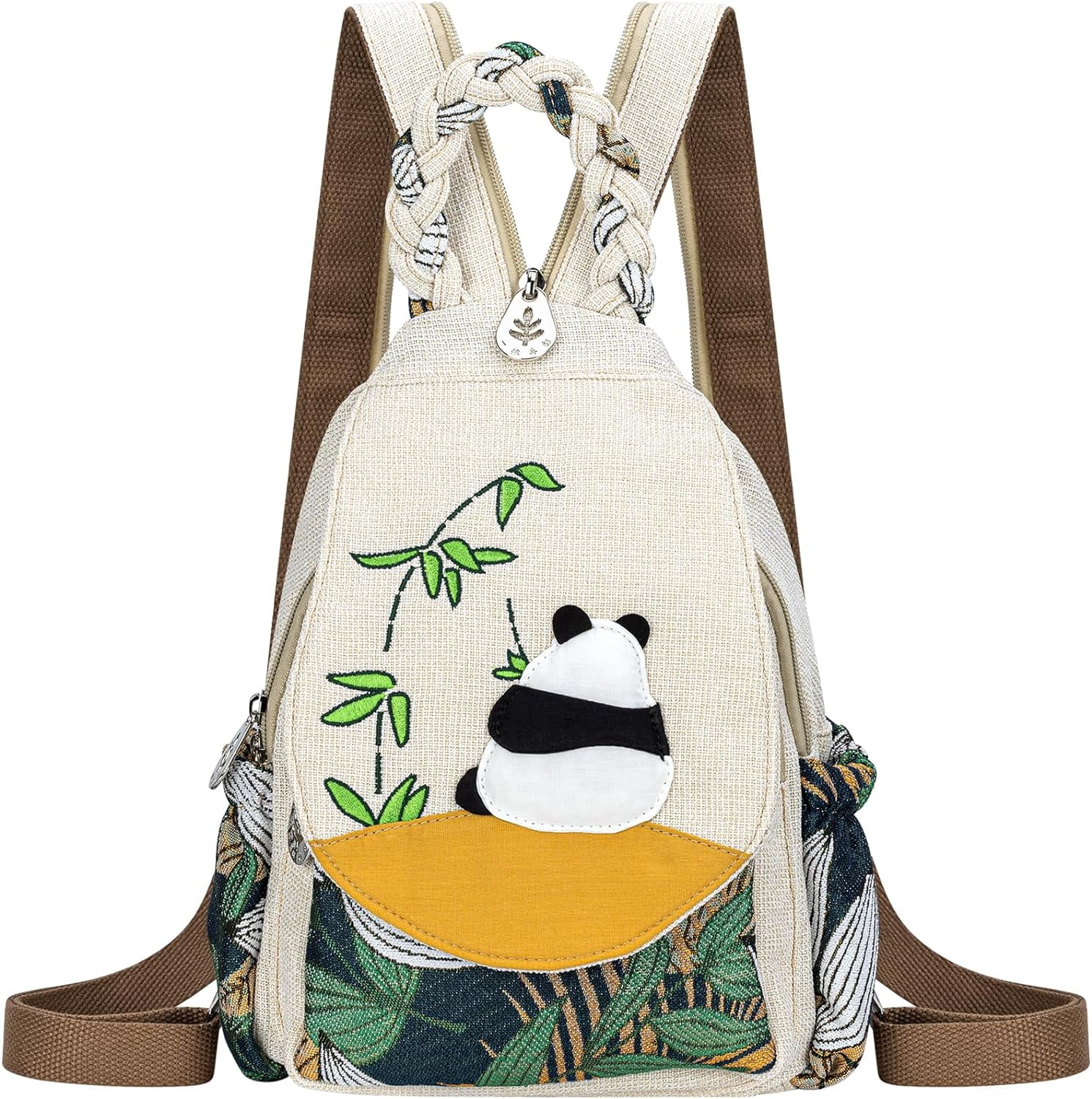 Backpack for Women Boho Crossbody Sling Bags for Women with Cute Hand woven Pattern Mini and Small Backpack Flower Walmart