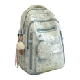 thumbnail image 1 of Backpack for Women Boys Girls Bookbag with Mini Pouch, Multi-Zipper School Daypacks for Students Back to School, 1 of 2