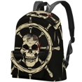 Backpack for Women Daypack Laptop Backpack Travel Casual Bag, Skull