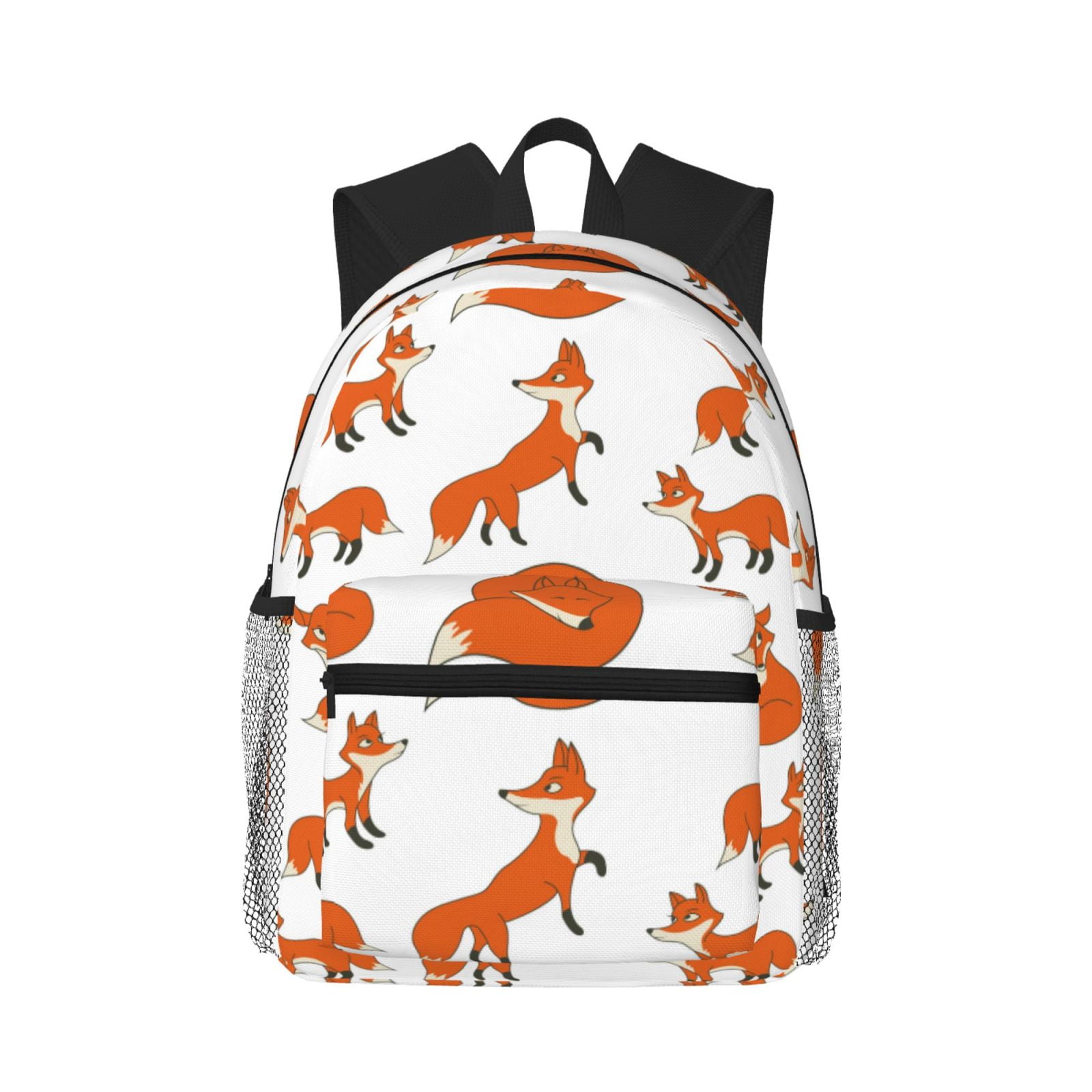 Fox print backpack online