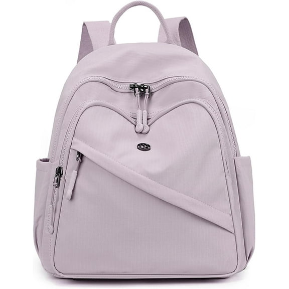 Backpack for Women Small, Mini Nylon Travel Backpack Purse, Shoulder Bag Cute Lightweight Daypack for Ladies