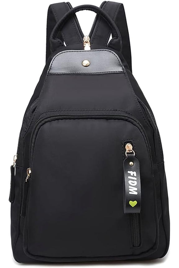 Backpack for Women Small, Mini Nylon Travel Backpack Purse, Shoulder Bag Cute Lightweight for Ladies