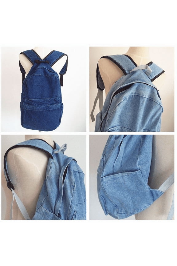 Backpack student bag Tour Bag,Dark blue