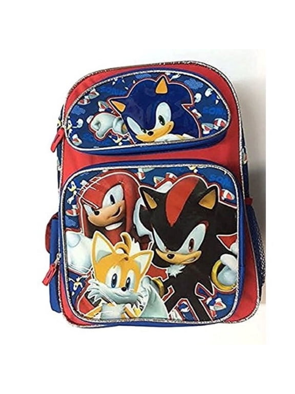 Backpack - - w/Shadow Kunckles Tails 16 School Bag 146485