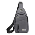 thumbnail image 1 of Backpack with Chest Strap Men's Versatile Casual Small Backpack Multifunctional Running Sports Chest Bag for Small Storage Chest, 1 of 3