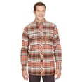 thumbnail image 1 of Backpacker Men's Tall Stretch Flannel Shirt - RUST - LT, 1 of 3