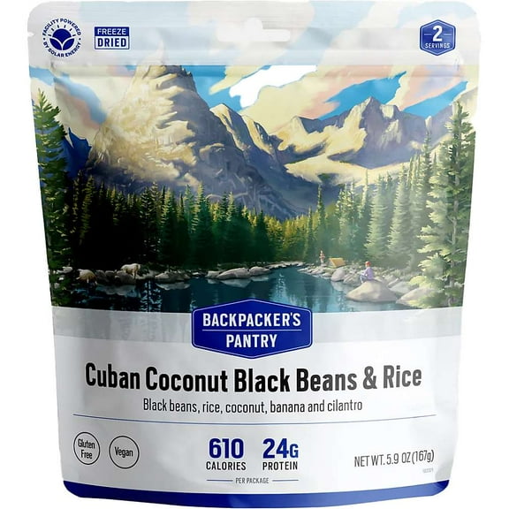 Backpacker's Pantry Cuban Coconut Rice & Black Beans