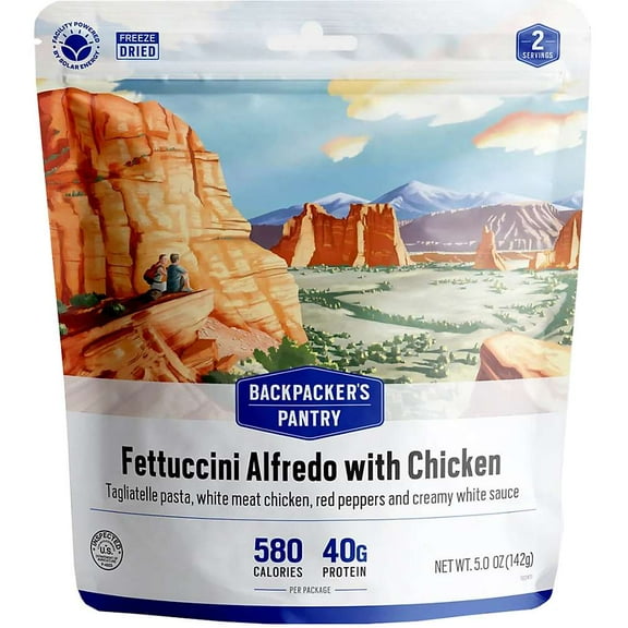 Backpacker's Pantry Fettuccini Alfredo with Chicken