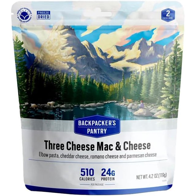 Backpacker's Pantry Three Cheese Mac & Cheese Freeze Dried