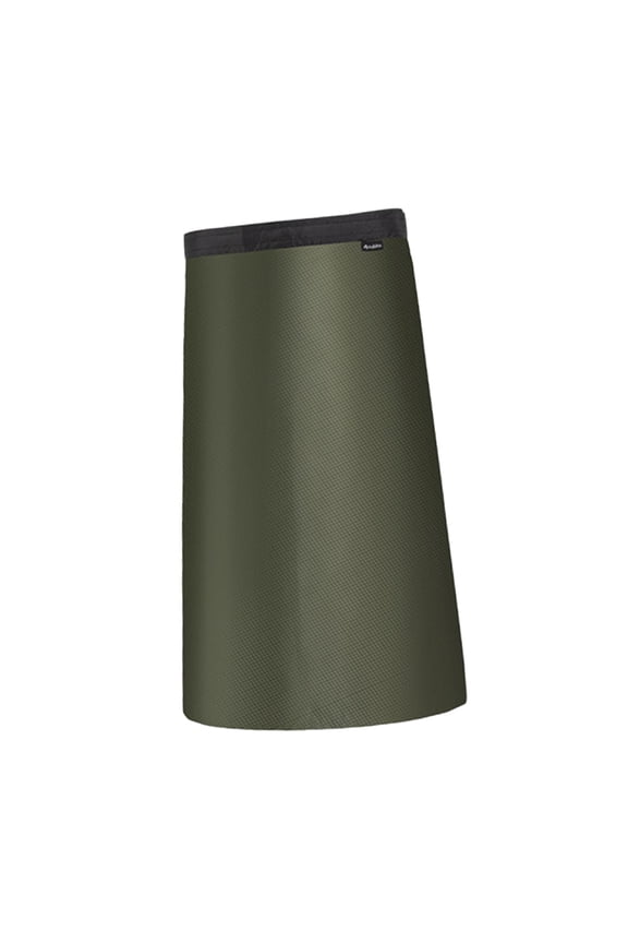Backpacking Apron Rain Wrap Windproof Rainwear Half Poncho Waterproof Skirt for Camping, Picnic, Fishing, Outdoor Sports, Cycling Dark Green