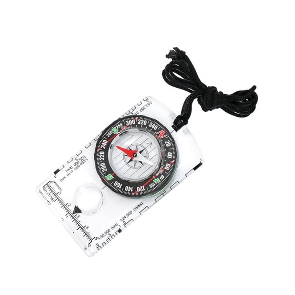 Backpacking Baseplate Map Compasses with Scale Orienteering Base Plate Compasses