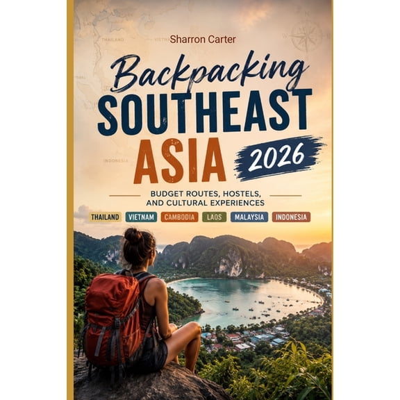 2026 Travel, Vacation and Tour Guides Backpacking Southeast Asia 2026: Budget Routes, Hostels, and Cultural Experiences, Book 52, (Paperback)
