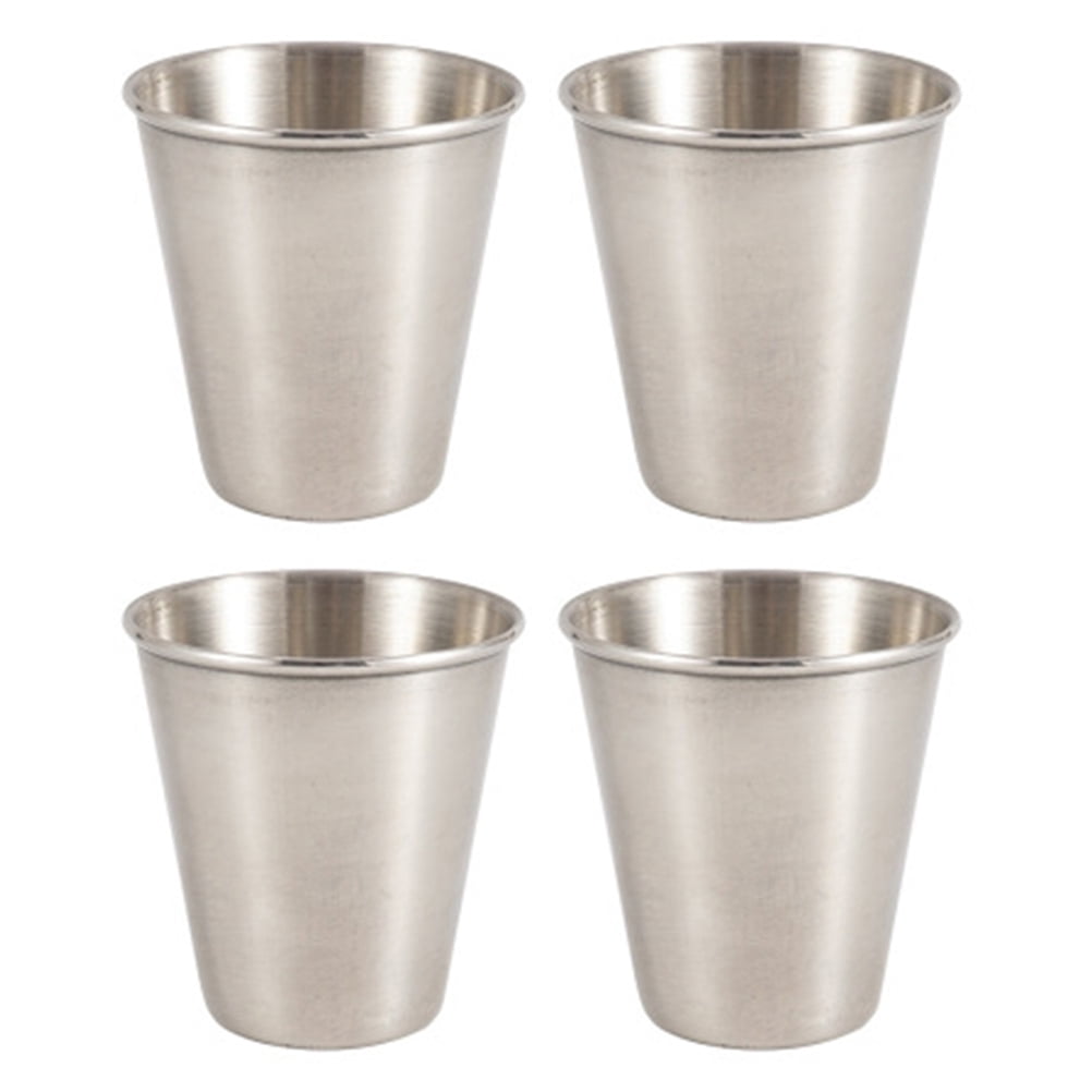 Backpacking Tea 12 Pcs Stainless Steel Wine Glass Outdoor Water Glasses