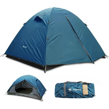 Backpacking Tent for Camping 2/3/4 Person Hiking Ultralight Tent for Waterproof Windproof Outdoor Two Doors Tents Easy Quick Setup Lightweight Tent Instant Tent