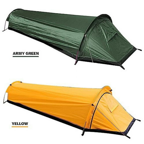 Backpacking Tent, Ultralight Single Person Tent for Camping & Hiking, Waterproof, Windproof, 1 Person, 24.3oz