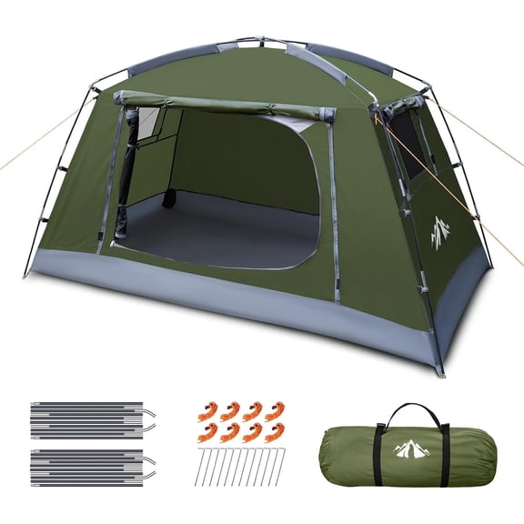 Backpacking Tent for Camping: Portable 1-2 Person Hiking Tent Quick Setup and Compact for Outdoor Festivals