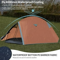 Backpacking Tents for Camping - Easy Set Up Tent, Waterproof, Light Weight Tent for One or Two Person Hiking Travling