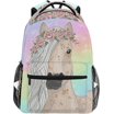 Rswsp Men's Leather Large Backpack – Black, Water-Resistant With Laptop Sleeve