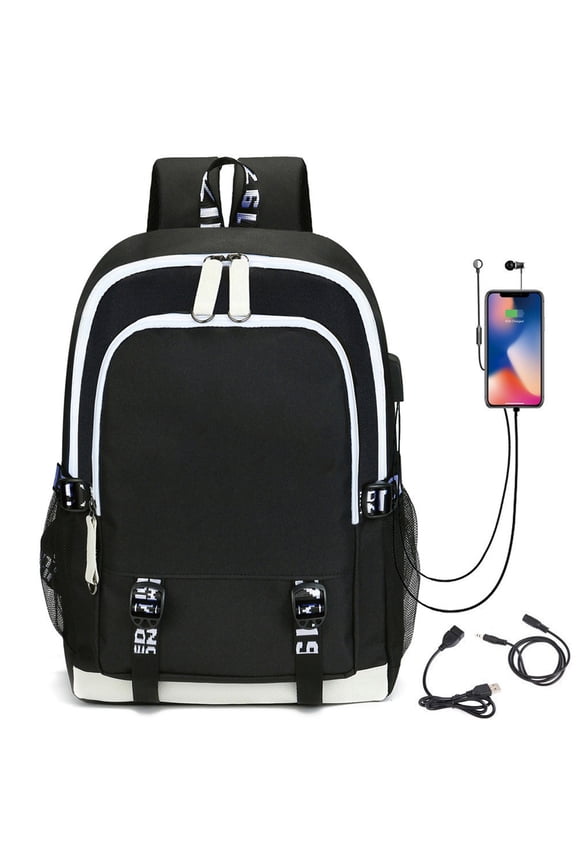 Backpacks - Durable, Lightweight Bookbag with 1 Main Compartment, Front Utility Pocket with Built-in Organizer - Premium Backpack, Black