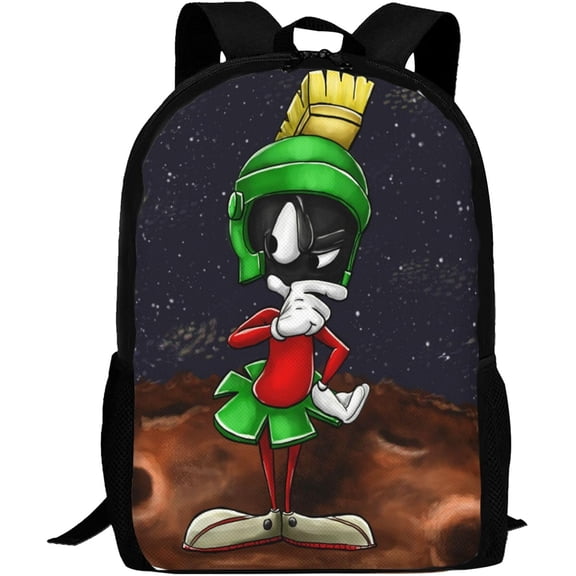 Backpacks Marvin The Martian Laptop Backpack Unisex Multipurpose Double Shoulder Bag for Camping Travle Work Hiking Gifts