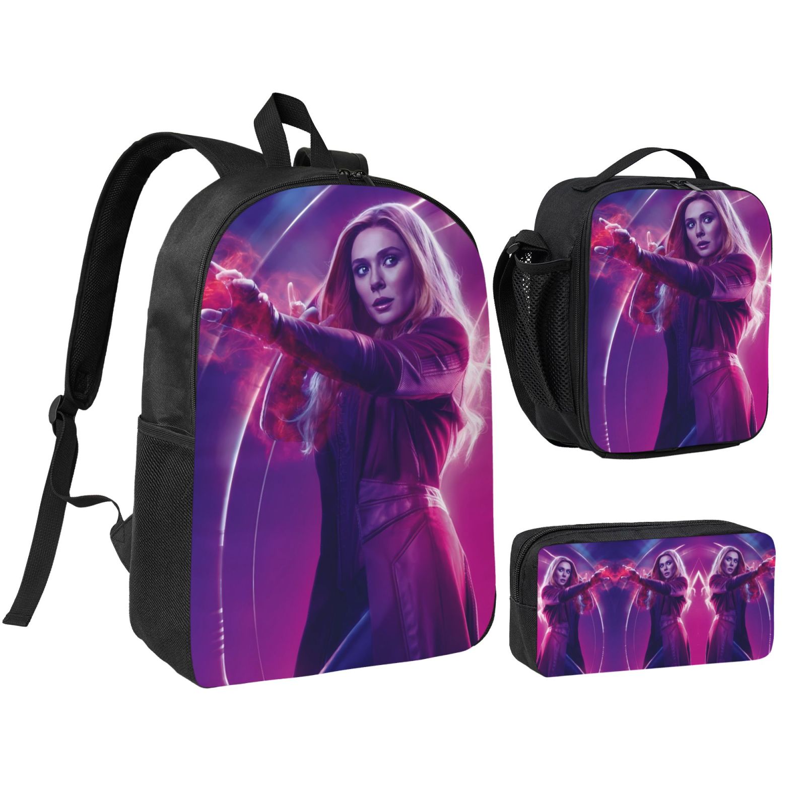 Backpacks Sets, Laptop Backpack With Lunch Box And Pencil Case Daypack ...