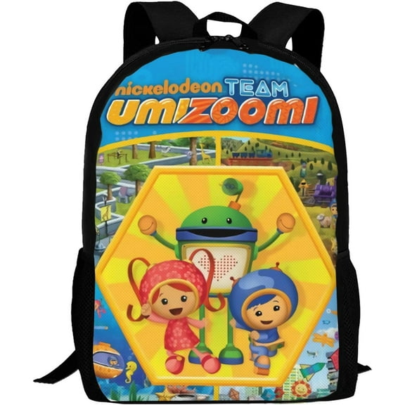 Backpacks Team Anime Umizoomi Adjustable Laptop Backpack Double Shoulder Bag for Women Men Climbing Shopping Work