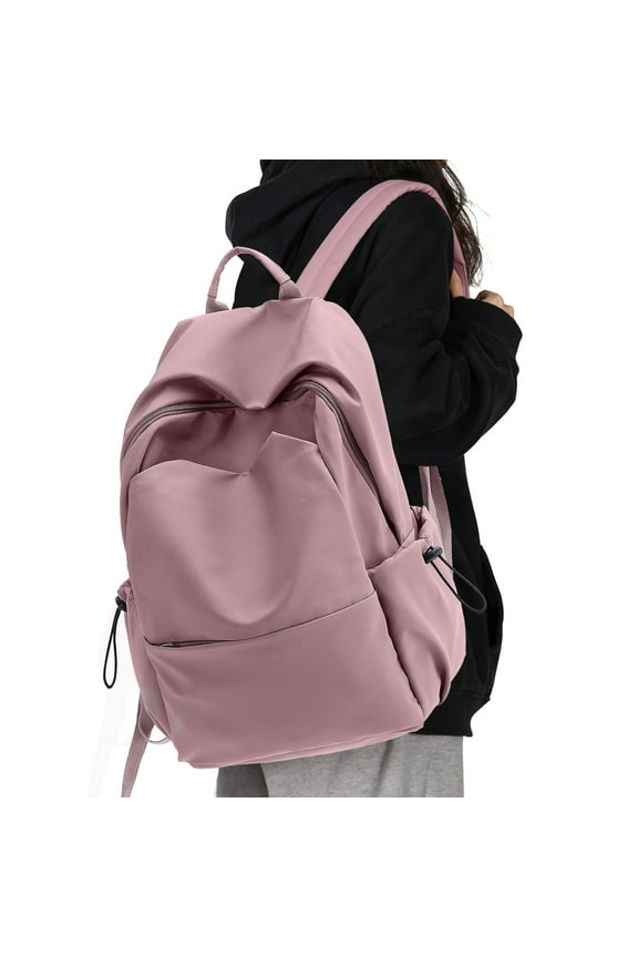 Backpacks for Women Men School Bag Cute Backpack for College Students Lightweight Backpacks Book Bags Waterproof Gym Backpack Simple Laptop Backpack Casual Daypack Purple