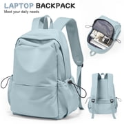 Backpacks for Women Men School Bag Cute Backpack for College Students Lightweight Backpacks Book Bags Waterproof Gym Backpack Simple Laptop Backpack Casual Daypack Blue