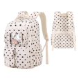 thumbnail image 1 of Backpacks for Girls High Capacity Cute Student Backpack Lightweight Stylish Everyday Carry Black One Size, 1 of 9
