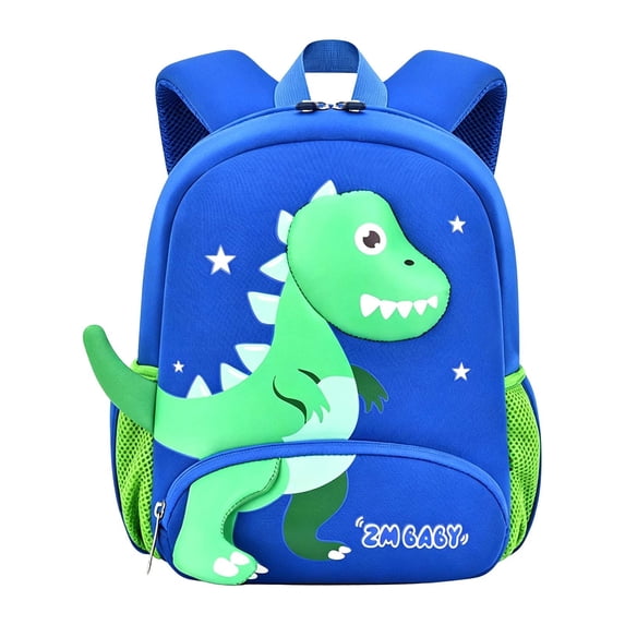 Backpacks for Kids Dinosaur Kids Backpack Lightweight Neoprene Cute Daypack for Toddlers Travel Light Green2 One Size