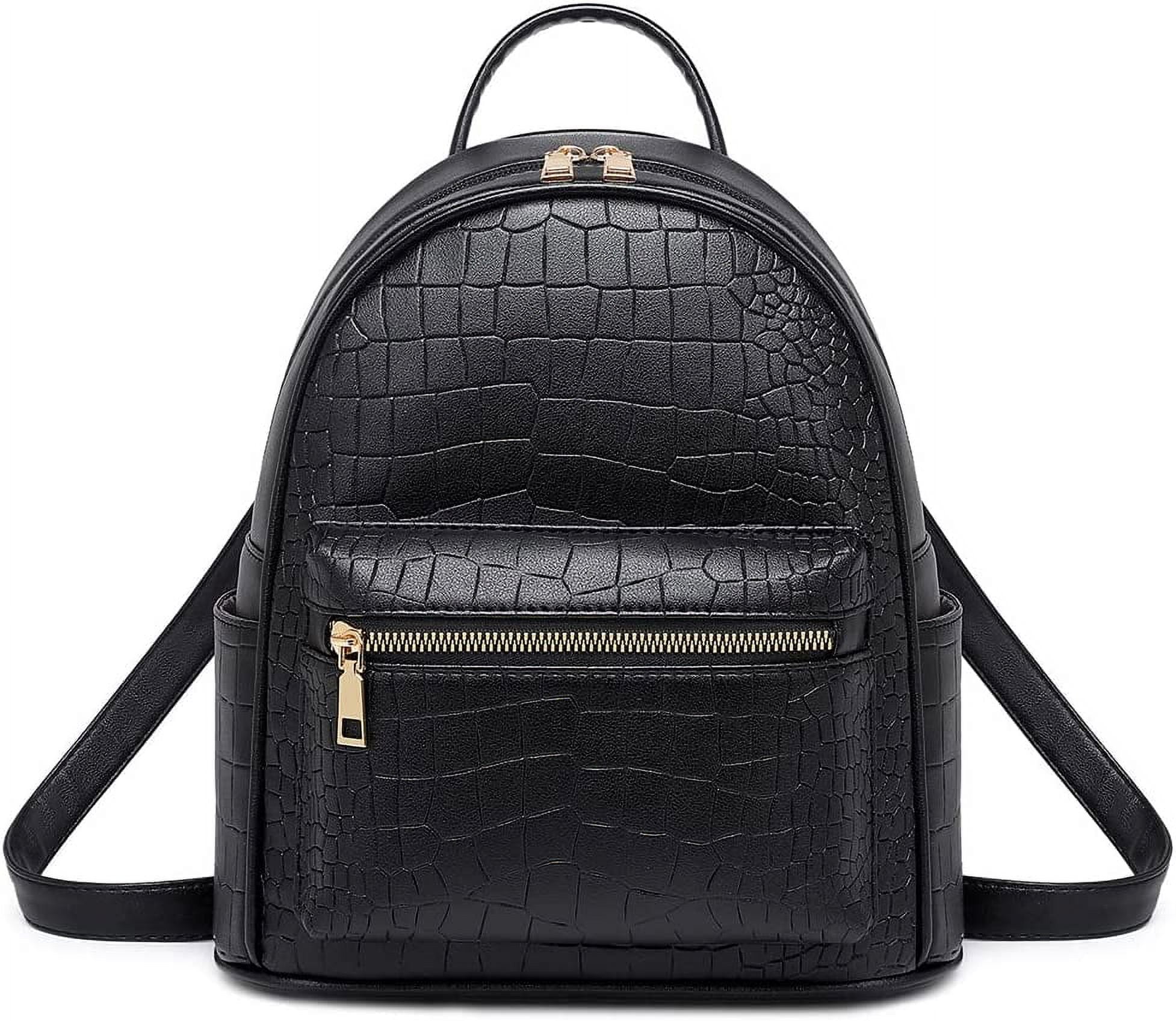 Women's Fashion Backpack Purses Multipurpose Design Convertible Satchel  Handbags And Shoulder Bag Pu Leather Travel Bag B76-wtake
