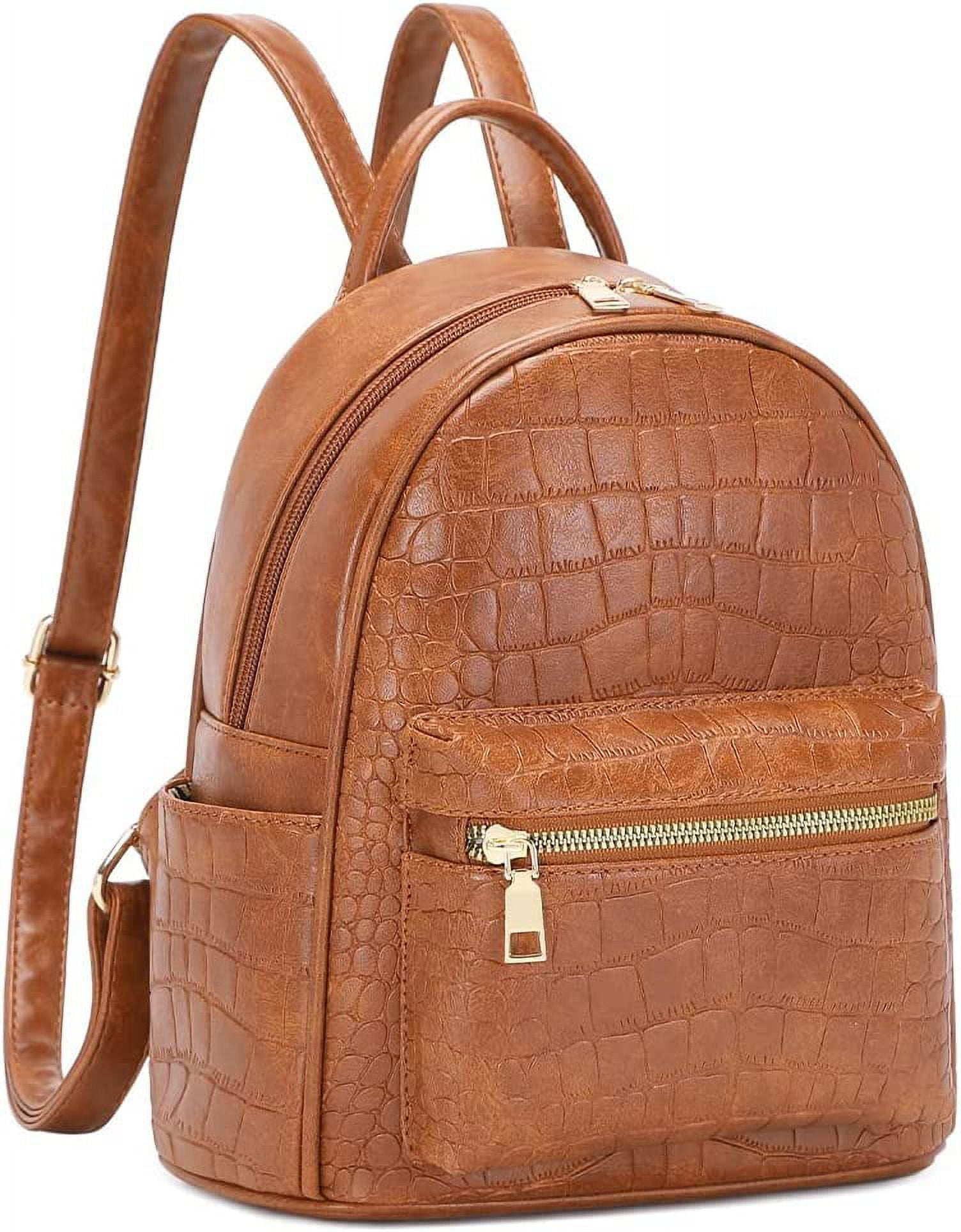 Backpacks for Women Fashion PU Leather Bag Multipurpose Design Convertible  Satchel Bag Travel Backpack Handbag 
