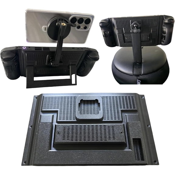 Backplates for Lenovo Legion Go | Includes SSD Bracket for 2230/2242/2260/2280 NVMe M.2 Drives | Some Models Compatible with Kickstand/VESA Mounts/Mechanism Pillow (Compatible with Mounts)