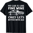 thumbnail image 1 of Backprint Car Lover Cars Car Restoration T-Shirt men and women can wear, black, white, gifts, 1 of 4