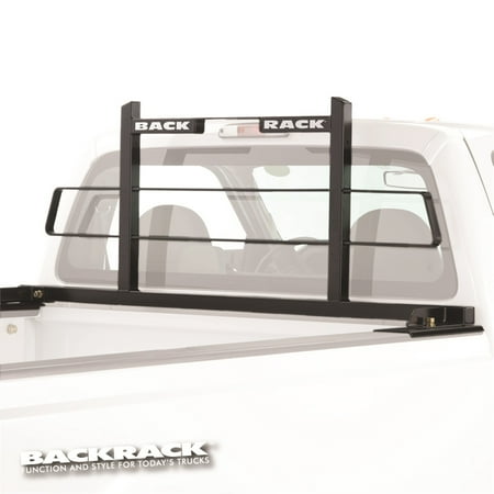 BACKRACK by RealTruck Original Rack Frame Only | Black, No Drill | 15016 | Compatible with 2005-2011 Dodge Dakota; 2005-2021 Nissan Frontier