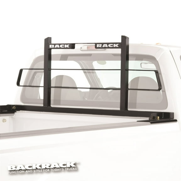 BACKRACK by RealTruck Original Rack Frame Only | Black, No Drill | 15016 | Compatible with 2005-2011 Dodge Dakota; 2005-2021 Nissan Frontier